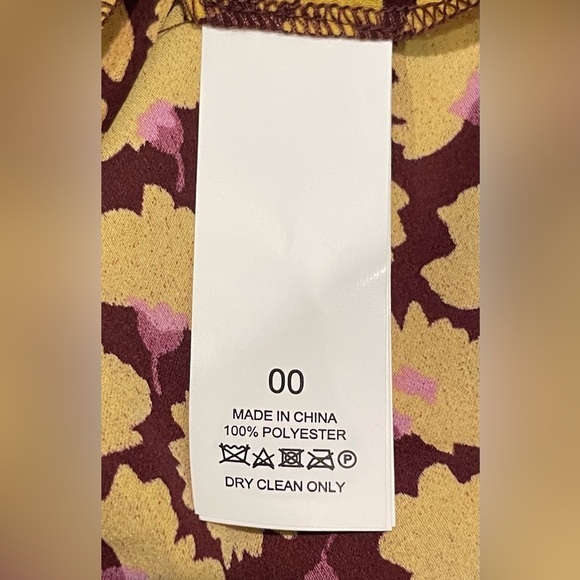 Kate Spade Sunny Bloom Daisy Midi Skirt Yellow‎ / Brown - Size 00 - Picture 4 of 5